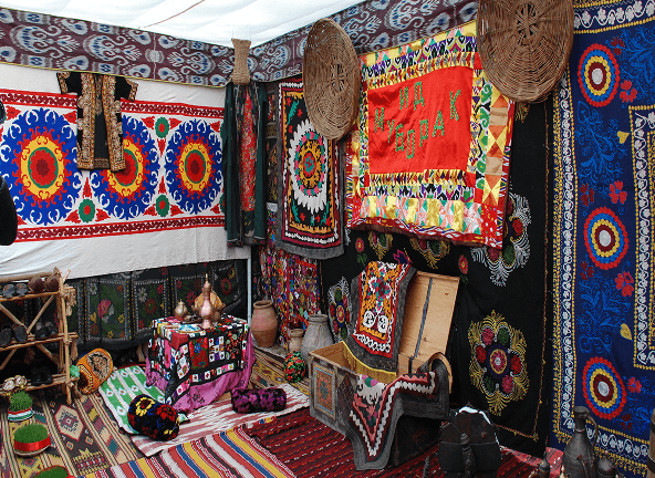 Handwoven Turkmen Carpets