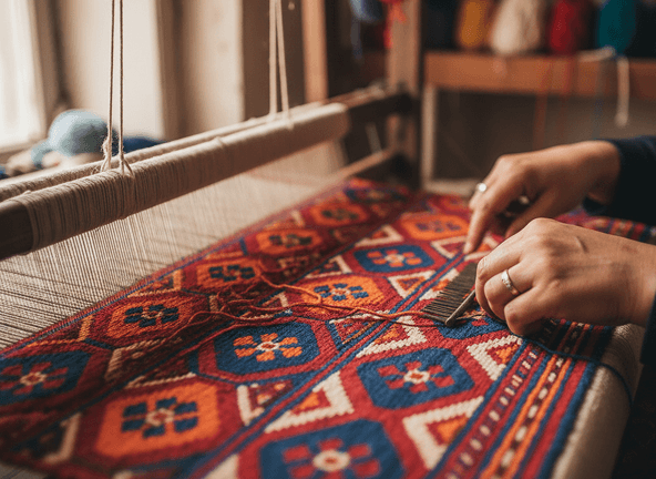 Handwoven Turkmen Carpets