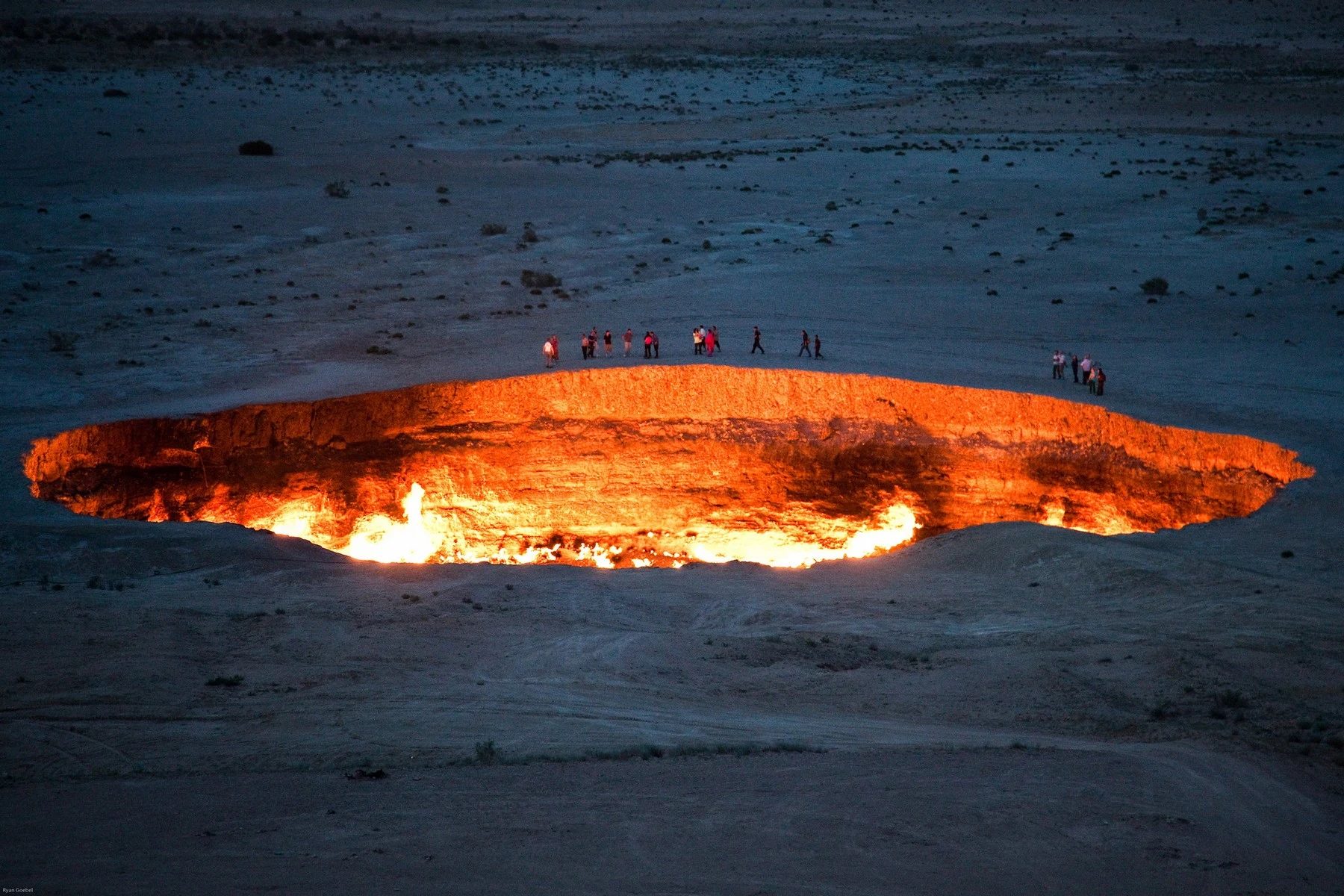 Ashgabat - Darvaza Gas Crater